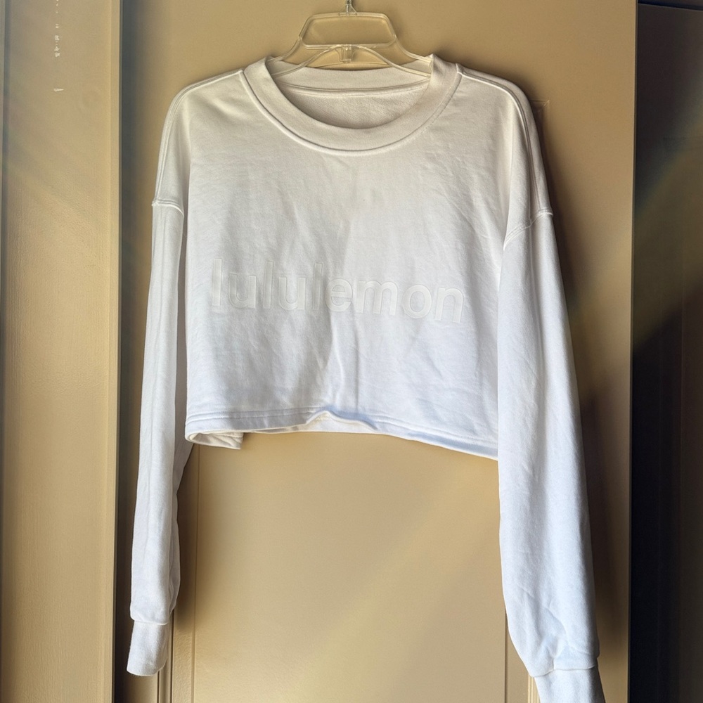 Lululemon Perfectly Oversized Cropped Sweatshirt